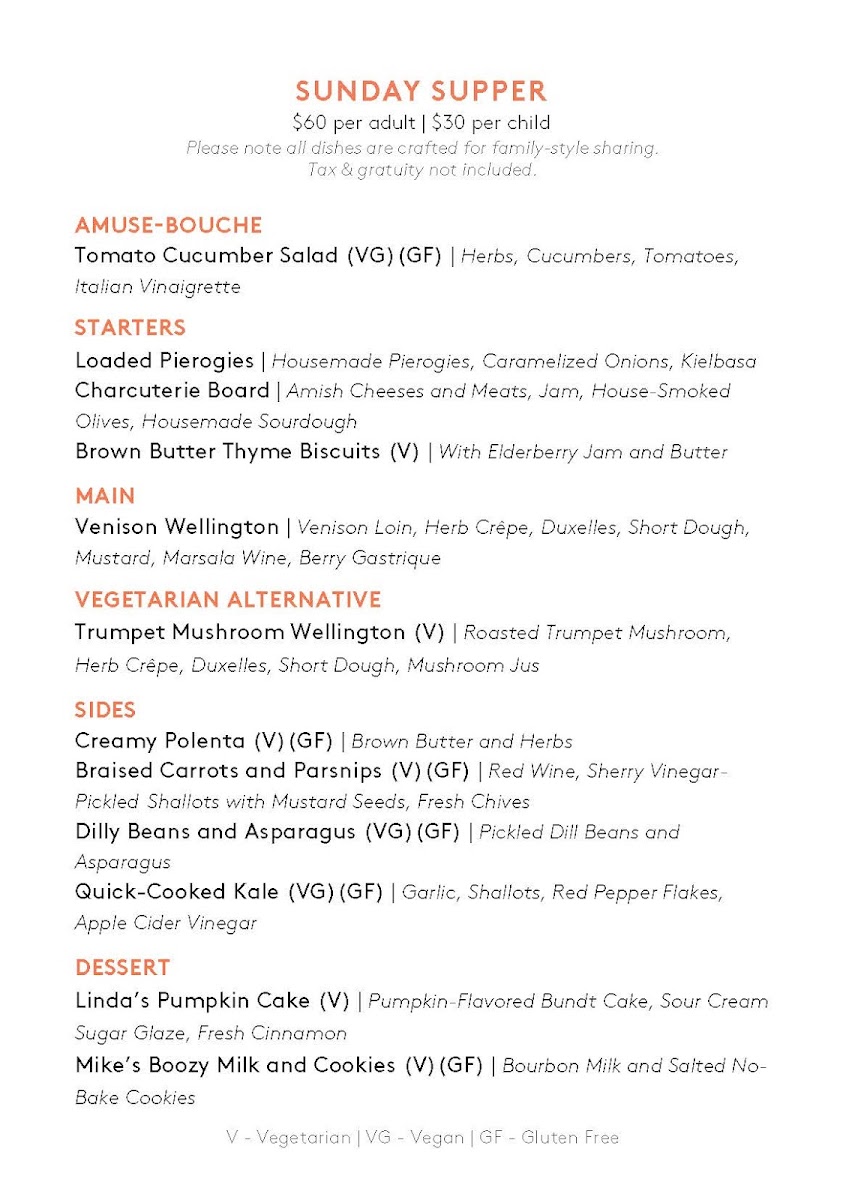The Pembroke Menu - Image 5